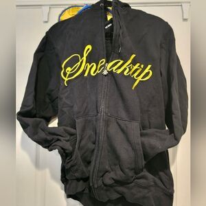 Vintage Sneaktip full zip hoodie size xl preowned smoke/petfree home